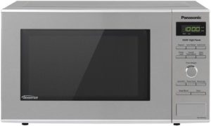 GE 0.7 cu. ft. Small Countertop Microwave in Stainless Steel JES1072SHSS -  The Home Depot