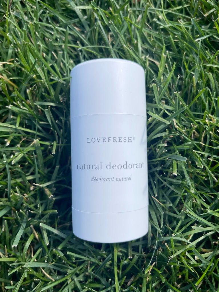 Lovefresh natural deodorant