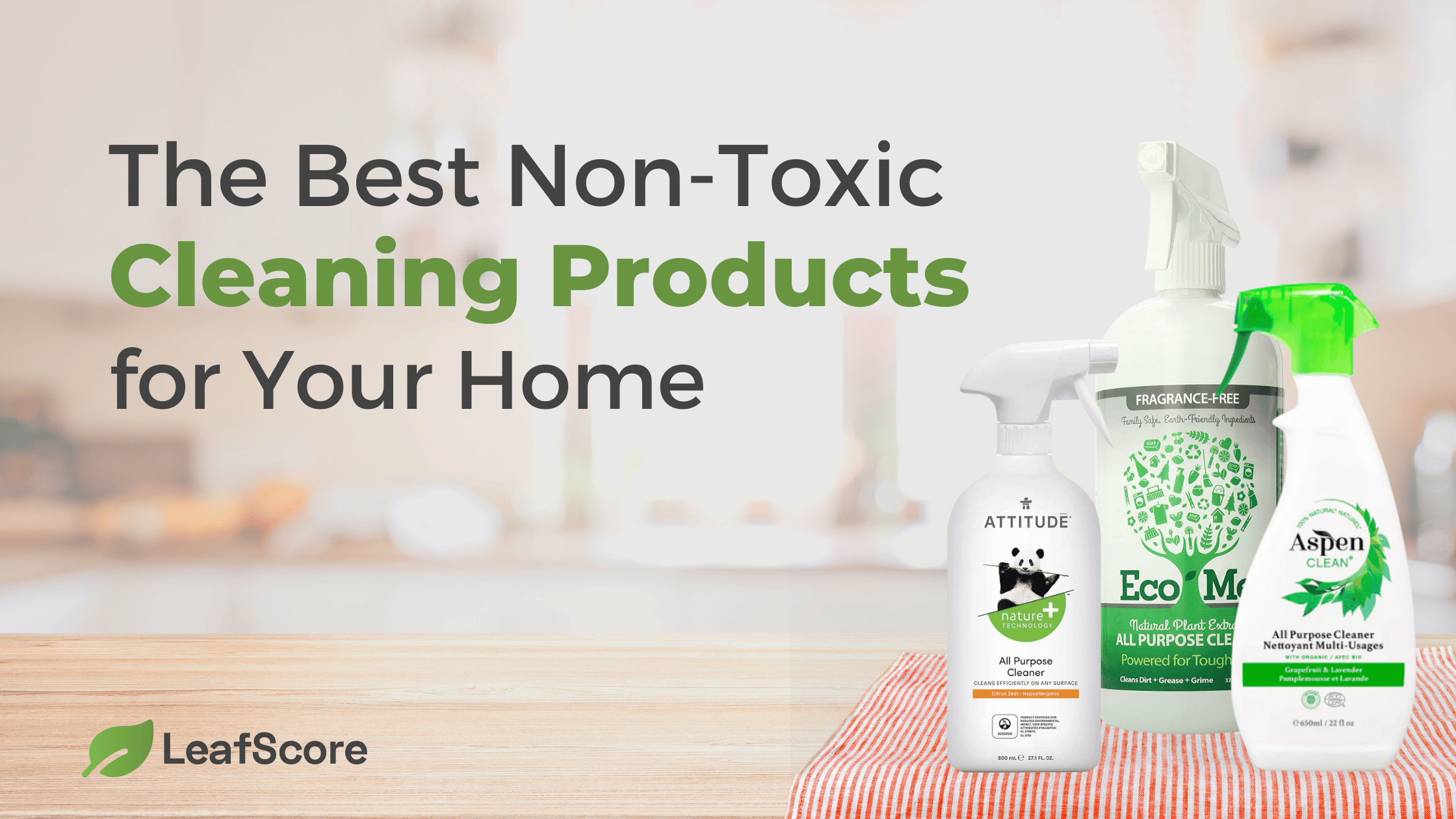 Cleaning With Non-Toxic Products