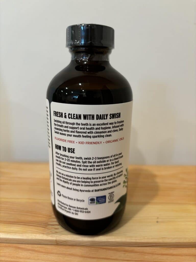 banyan-botanicals-mouthwash label