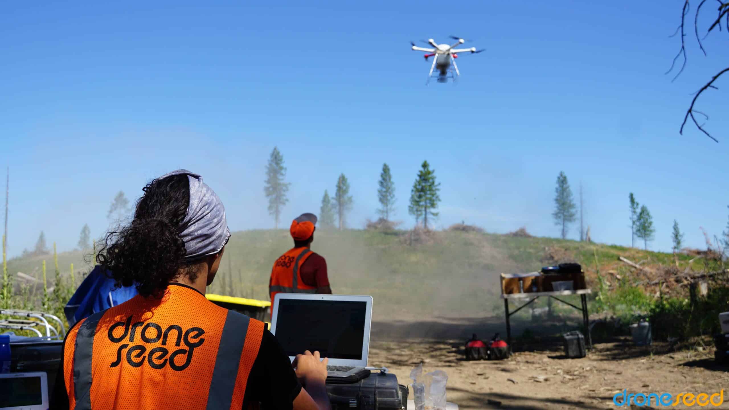 Tree planting drones fighting climate change
