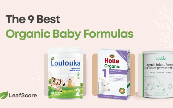 Best organic baby formulas rated by leafscore