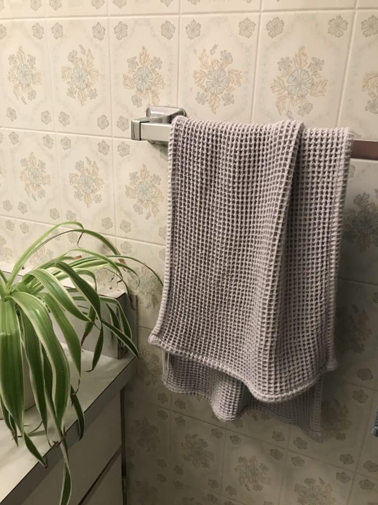 ettitude Waffle Towels Sage / Hand Towels