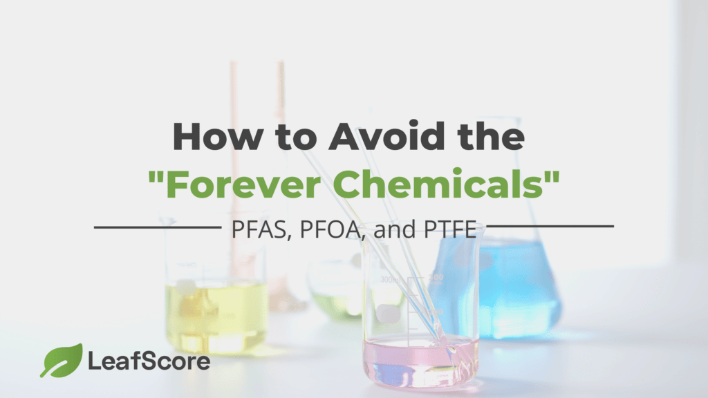 PFAS vs. PFOA vs. PTFE - what's the difference?