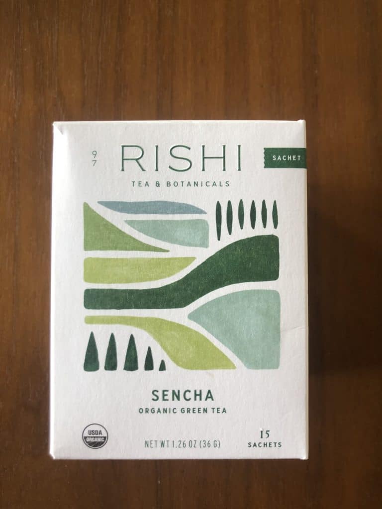 Rishi tea box.