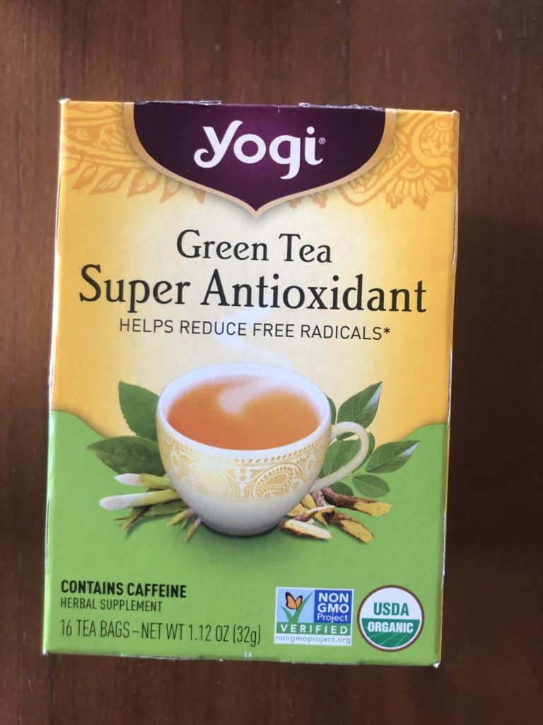Yogi tea green tea blend