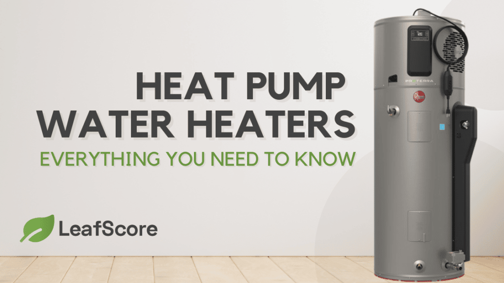 the 10 best Heat pump water heaters