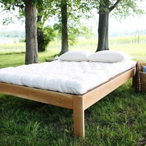 Savvy Rest Pastoral organic wool futon