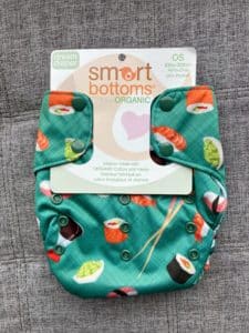 Smart Bottoms organic cloth diaper