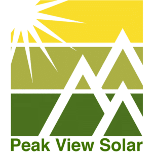 Peak View Solar Logo