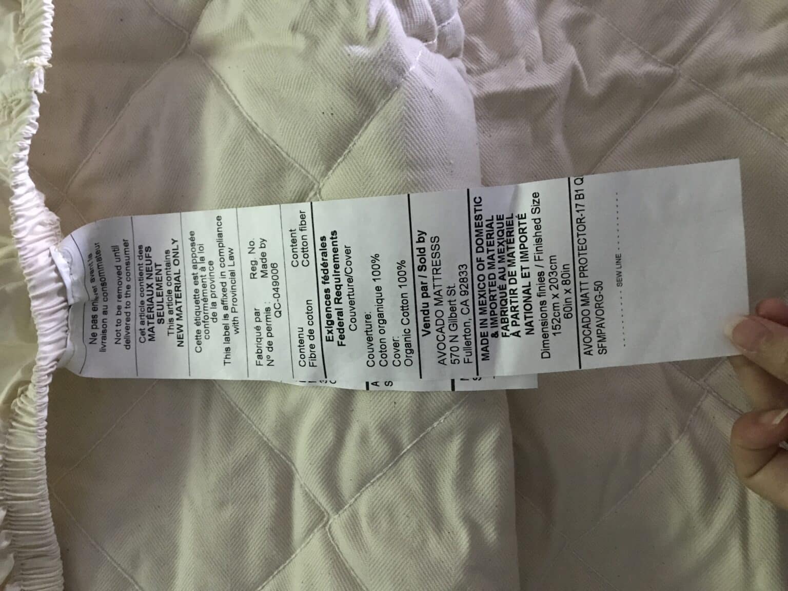 Avocado Organic Mattress Cover and Pad Protector Review LeafScore