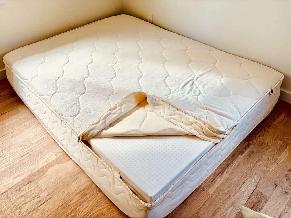 Spindle mattress