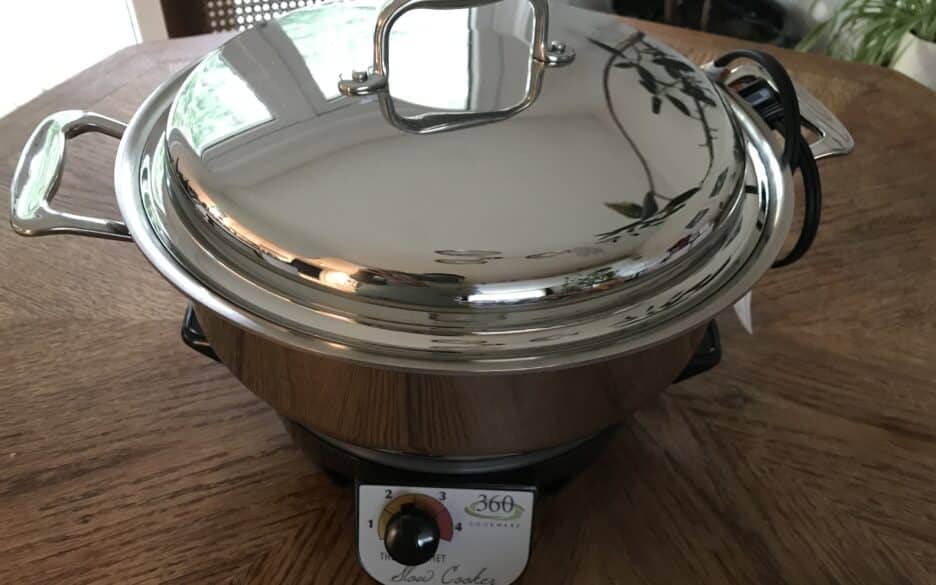Non-toxic 360 cookware slow cooker