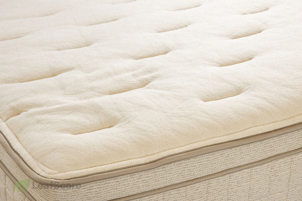 Close up of the Evaya mattress