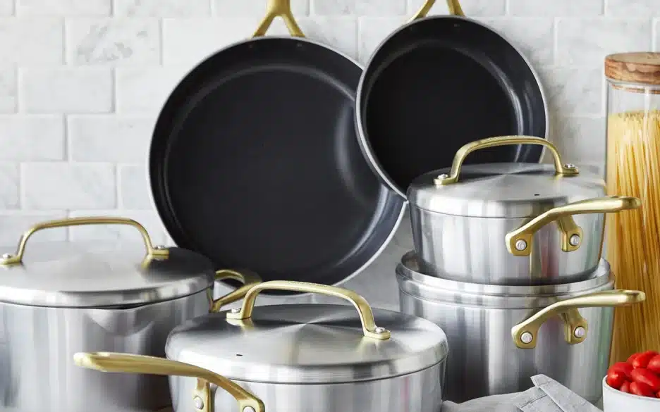 GreenPan GP5 Stainless cookware collection