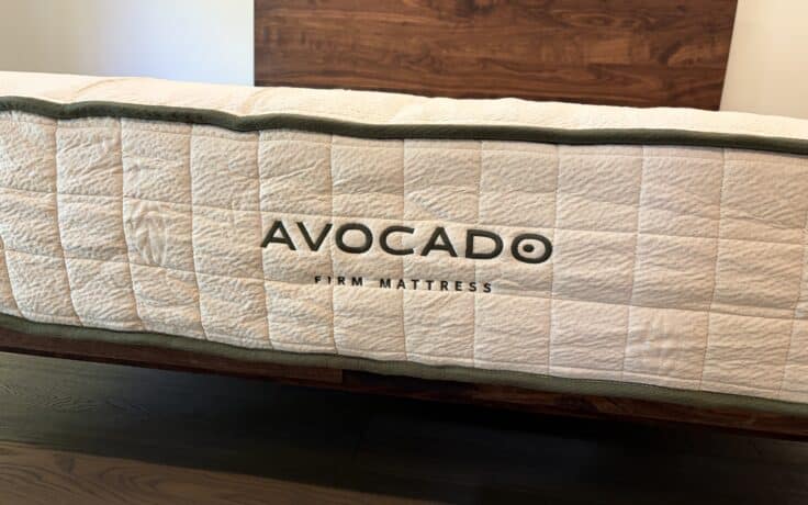 The new Avocado green mattress